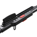 HOMCOM Folding Treadmill, 1-10km/h Electric Running Machine w/ LCD Monitor