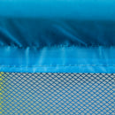 ZONEKIZ 55" Kids Trampoline with Enclosure Net for Toddler 1-6 Years Blue