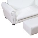 HOMCOM Kids Sofa 2 Seater Childrens Armchair Furniture Bedroom Playroom