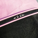 PawHut Detachable Pet Stroller with Rain Cover for Small and Tiny Dogs, Pink