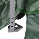 Outsunny 3 x3 x2.6m Folding Pop-up Garden Gazebo W/Mosquito Netting Green