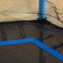 HOMCOM 5.2FT Kids Trampoline w/enclosure Indoor Outdoor for 3-10 Years - Blue