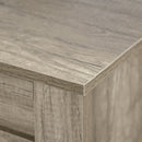 HOMCOM Lift Top Coffee Table w/  Hidden Storage Compartment & Shelves Oak