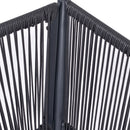 Outsunny 4 PCs Rattan Wicker Sofa Set Outdoor Conservatory Furniture Patio
