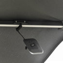 Outsunny 3m Solar LED Cantilever Parasol Adjustable Garden Umbrella Dark Grey