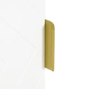 kleankin Bathroom Wall Cabinet with Adjustable Shelves for Hallway, Living Room