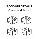 Outsunny 7 PCs Outdoor Rattan Sofa Set, Patio Garden Wicker Sectional Sofa Set
