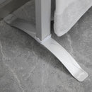 HOMCOM 6 Bar Electric Towel Warmer Aluminum Wall Mounted & Free Standing Silver