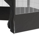 Outsunny 3.9m Outdoor Gazebo Canopy Party Tent with 6 Removable Side Walls