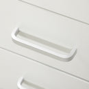 HOMCOM Computer Desk Writing Desk with Five Drawers for Home Office White
