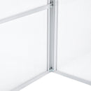 Outsunny Outdoor 2 Level Adjustable Roof Cold Frame Greenhouse Aluminium Frame