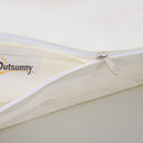 Outsunny 7pc Cream Rattan Wicker Furniture Home Sofa Cushion Cover Replacement