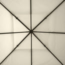 Outsunny 3(m) 2 Tier Garden Gazebo Top Cover Replacement Canopy Roof Cream White
