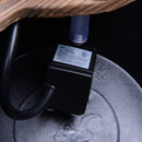 Outsunny Garden Barrel Water Fountain Patio Wood Electric Water Feature w/ Pump