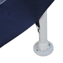 Outsunny Garden Hexagonal Gazebo Patio Outdoor Canopy Patio Party Tent Blue