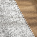 HOMCOM Grey Rug, Modern Abstract Carpet for Living Room Bedroom, 230 x 160cm