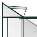 Outsunny Walk-In Garden Greenhouse Aluminum Frame Polycarbonate 6 x 4ft