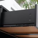 Vinsetto Mobile Printer Stand w/ Storage Shelf Universal Wheels for Home Black