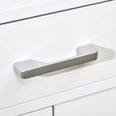 HOMCOM Modern Sideboard with Storage Cabinet, Floor Cupboard with Drawer White
