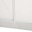Outsunny 6x6ft Walk-In Greenhouse Polycarb. Panels Aluminium Frame Sliding Door