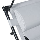 Outsunny Zero Gravity Lounger Chair, Folding Camping Reclining Chair, Grey