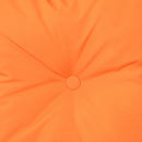 Outsunny 3 PCs PE Rattan Garden Sofa Set w/ 2 Chairs & Storage Table Orange