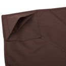 Outsunny 3(m) 2 Tier Garden Gazebo Top Cover Replacement Canopy Roof Coffee
