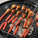 Outsunny Garden Charcoal Barbecue Grill Trolley BBQ Patio Heating w/ Wheels