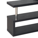 HOMCOM Modern Corner 360° Rotating L-Shaped Computer Desk Writing Table