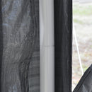 Outsunny 4 m x 3 m  Gazebo Party Tent Outdoor Tent w/ Mesh Sidewalls Dark Grey