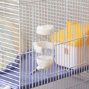 PawHut Hamster Cage Gerbil Rodent House Small Animal Habitat Exercise Wheels
