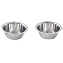 PawHut Outdoor Dog House Kennel with Canopy Top & Lock Rotating Bowl Holder