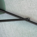 Outsunny 3x2m Patio Parasol Canopy Tilt Crank 6 Ribs Sun Shade Garden Green