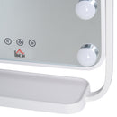 HOMCOM Hollywood Vanity Mirror with Dimmable LED Bulbs, Memory Function Bedroom
