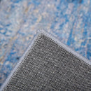 HOMCOM Blue Large Area Rug, Render Carpet for Living Room Bedroom, 160x200cm