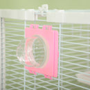 PawHut Hamster Cage with Tubes, Gerbil Cage w/ Detachable Bottom, Ramps