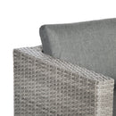 Outsunny 3 PCS Outdoor PE Rattan Chaise Lounge Furniture Sofa Set w/ Cushions