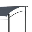 2M BBQ Gazebo Tent Sun Shade with Hooks Outdoor Patio Metal, Grey