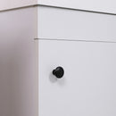 kleankin Bathroom Vanity Unit with Basin, Wall Mounted Wash Stand, White