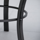 Outsunny 60cm Round Firepit with Mosaic Outer, Mesh Screen Lid and Poker