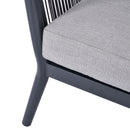 Outsunny 4 PCs Rattan Wicker Sofa Set Outdoor Conservatory Furniture Patio