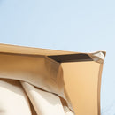 Outsunny 3 x 3(m) Gazebo Canopy 2 Tier Patio Shelter Steel for Garden Beige