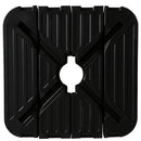 Outsunny Set of 4 Cantilever Parasol Base, Up to 130kg Sand 90kg Water, Black