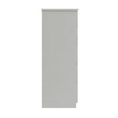 Balagio Ready Assembled Chest of Drawers with 5 Drawers - White Gloss