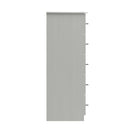 Chester Ready Assembled Chest of Drawers with 5 Drawers Tallboy - White