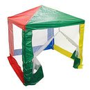 Silver & Stone Children's Multi Coloured Play Tent Sun Shade 1.5m x 1.5m