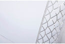 Lewis's Charlotte Sequin Panel Luxury Duvet Set - White