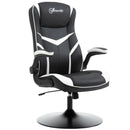 Vinsetto Racing Office Chair PVC Leather Computer Gaming Height Adjustable