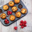 I-Bake Non Stick 12 Cup Mini Muffin Pan
