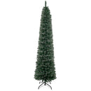 Christmas Tree Snow Dipped Pencil 6.5ft